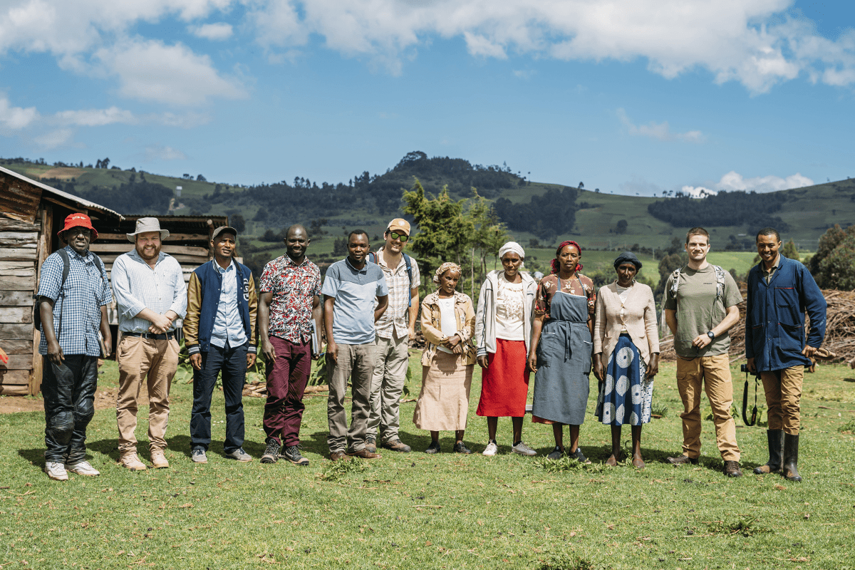 DGB’s Kenya reforestation project_DGB team and group of local people participating in validation of DGB’s Kenya reforestation project_visual 4