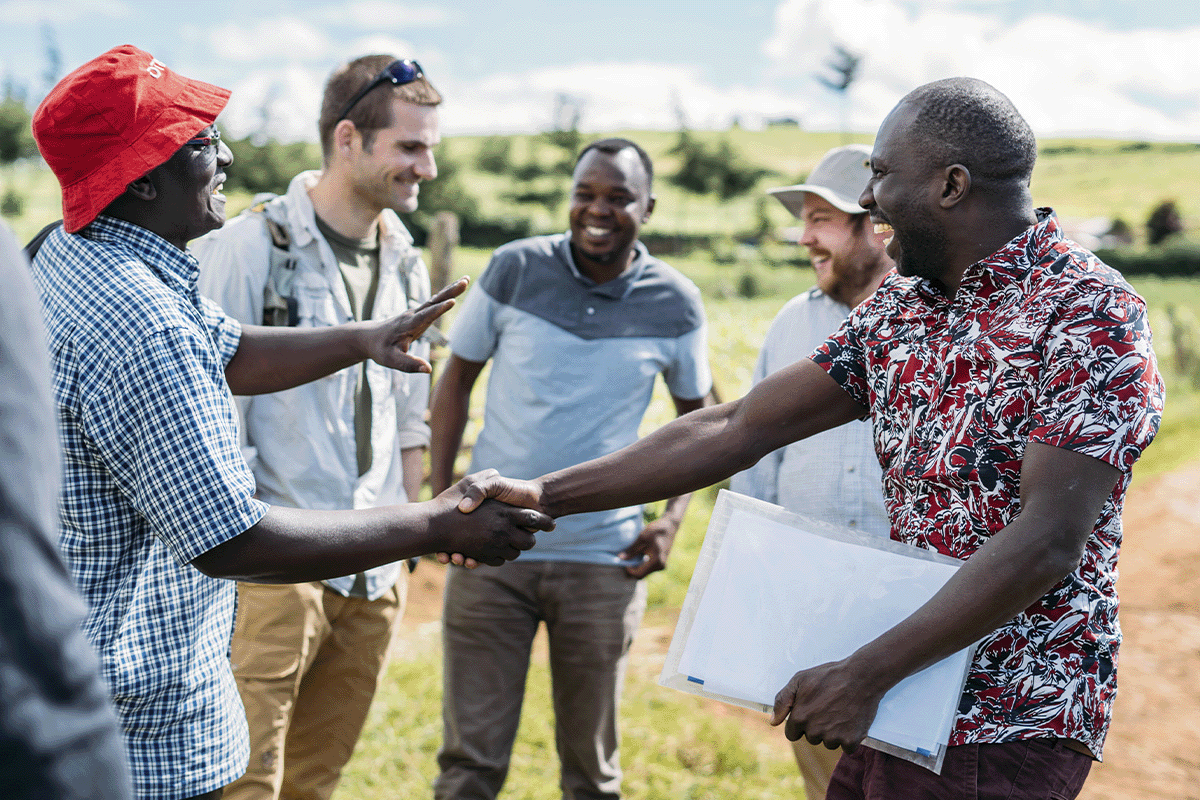 The Science Based Targets initiative and carbon offsetting_DGB team members during a project validation in Kenya_visual 4