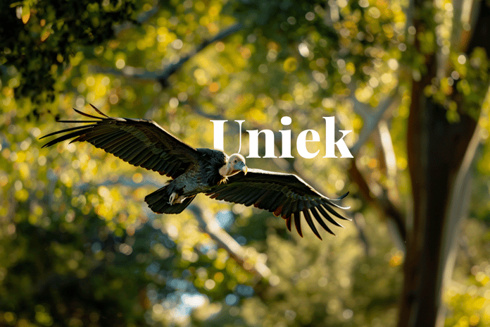 Ugly species need biodiversity protection too_California condor flying above a forest_visual 1_NL