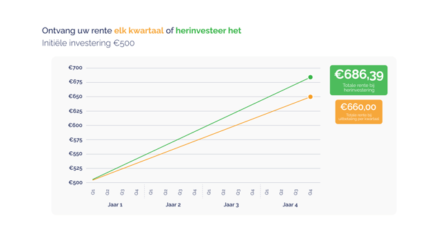 Visual 2_NL_Graph showing initial investment of 500€